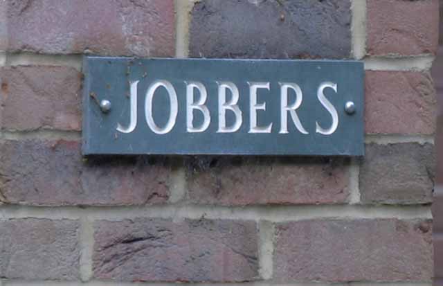 Jobbers sign