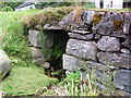 Old conduit at Cairndow