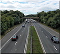 Eastern Avenue between two bridges, Cardiff