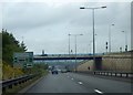 Access bridge over A50 for Britannia Stadium