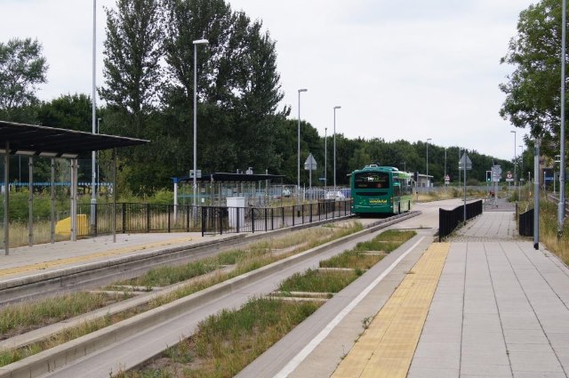 Oakington Guided Busway Stop