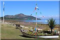 Floral Display & Beach, Whiting Bay