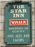 NT9304 : Sign on The Star Inn, Harbottle by Mike Quinn