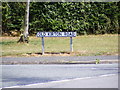 Old Kirton Road sign