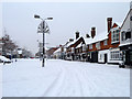 A snowy Crawley High Street