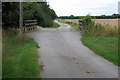 Medbury Lane and the John Bunyan Trail crosses the water