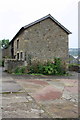 Barn and yard at St Martin