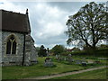 Early evening at St Barnabas, Faccombe (c)