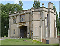 Harlaxton Manor gatehouse