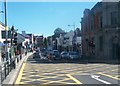 View northwards along Market Street from the junction with St Patrick