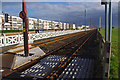 Tram lines at Little Bispham