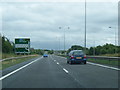 A50 eastbound nearing Junction 3