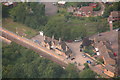 Saxilby Railway Station: aerial 2013