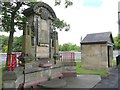 Ornamental drinking fountain & shelter, Clayton Road