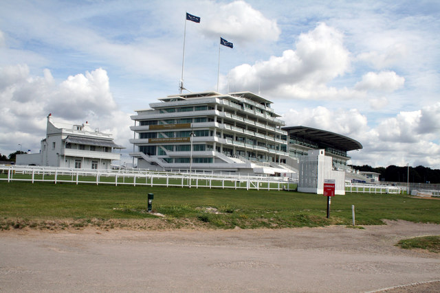 Epsom Racecourse: Grandstand and... © Dr Neil Clifton :: Geograph ...