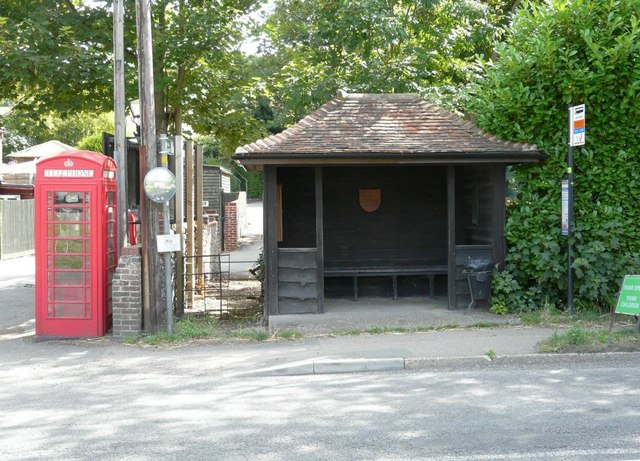 Bus-stop shelter, The Street