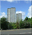 Cowcaddens tower blocks