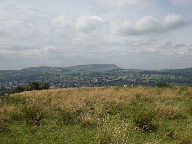 Pendle from Castercliff Fort