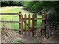 Gate on a Footpath