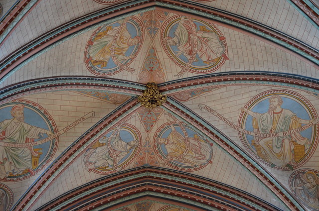 Painted Ceiling Salisbury Cathedral C Julian P Guffogg