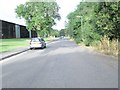 Looking back along Wharf Road