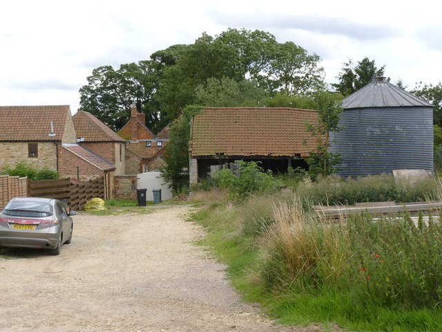 The back of Church Farm