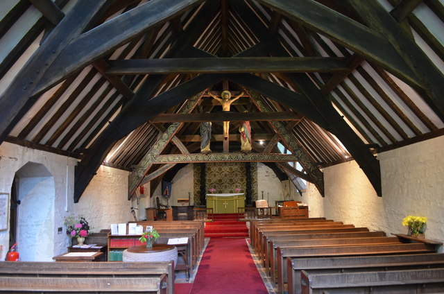 Interior, St Edward the Confessor church