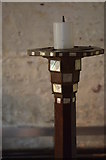 SO6729 : Candle holder, St Edward's church, Kempley by Julian P Guffogg