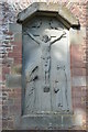SO6729 : Crucifixion of Christ Carving, St Edward's church by Julian P Guffogg