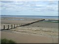 Groyne on Redcar Beach