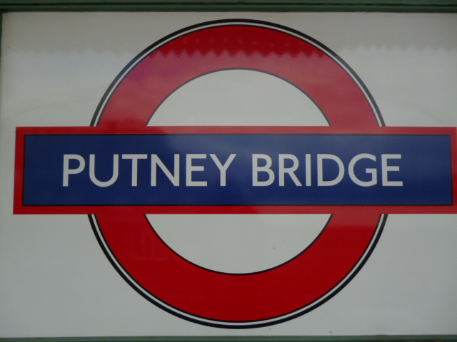 Tube sign, Putney Bridge Underground... © Robin Sones :: Geograph ...