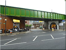 TQ2476 : Hurlingham Road Rail Bridge SW6 by Robin Sones