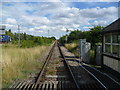 View from Grain Crossing towards the site of Grain Crossing Halt