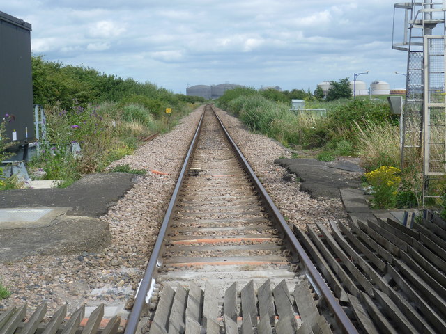 View eastwards from Stoke Level Crossing © Marathon :: Geograph Britain ...