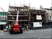 C4316 : Construction work, Derry / Londonderry by Kenneth  Allen