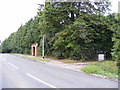 B1119 Church Hill & entrance to The Manor House