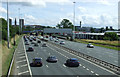 The M8 motorway in Glasgow