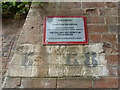 Railway bridge identities in Croft Road