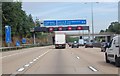 M25 clockwise approaching junction 11