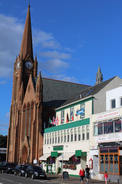 St Columba's Parish Church, Largs © Leslie Barrie :: Geograph Britain ...