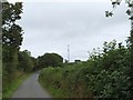 Communications mast at Farley