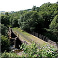 Former railway bridge over the Rhondda Fach, Tylorstown