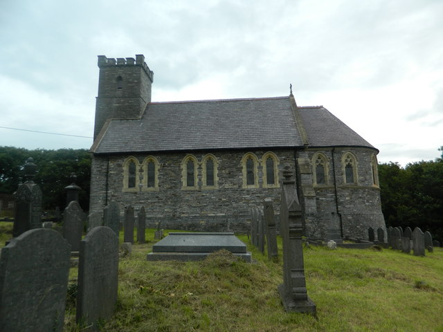 St Deiniol's Church, Llanddeiniol © John Lord cc-by-sa/2.0 :: Geograph ...