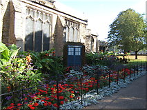 TF4609 : Church garden, Wisbech by Barbara Carr