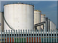 Silos near West Thurrock