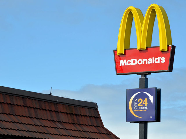 "McDonald's" sign, Belfast