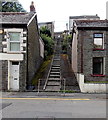 Steps from East Road to Hendrefadog Street, Tylorstown