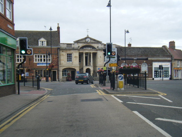 West Street looking towards Bourne Town Hall