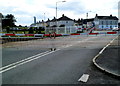 Level crossing barriers down, train imminent, Burry Port