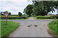 Junction on the Cold Ashby road